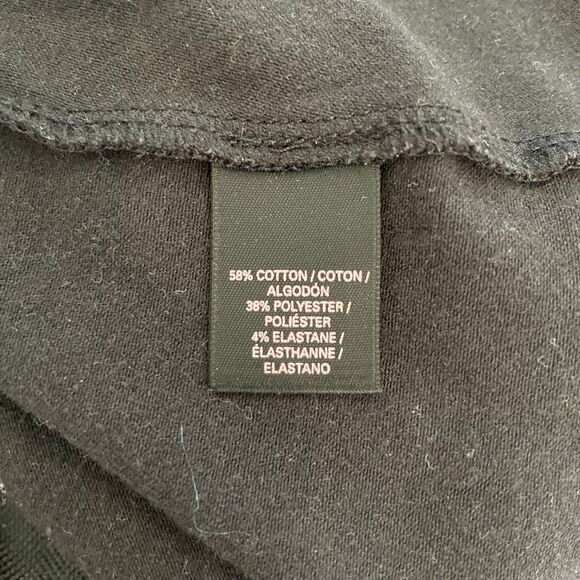 Victoria's Secret Peplum Top XL Deep Plunge V-Neck 3/4 sleeve zip V back - Picture 7 of 9